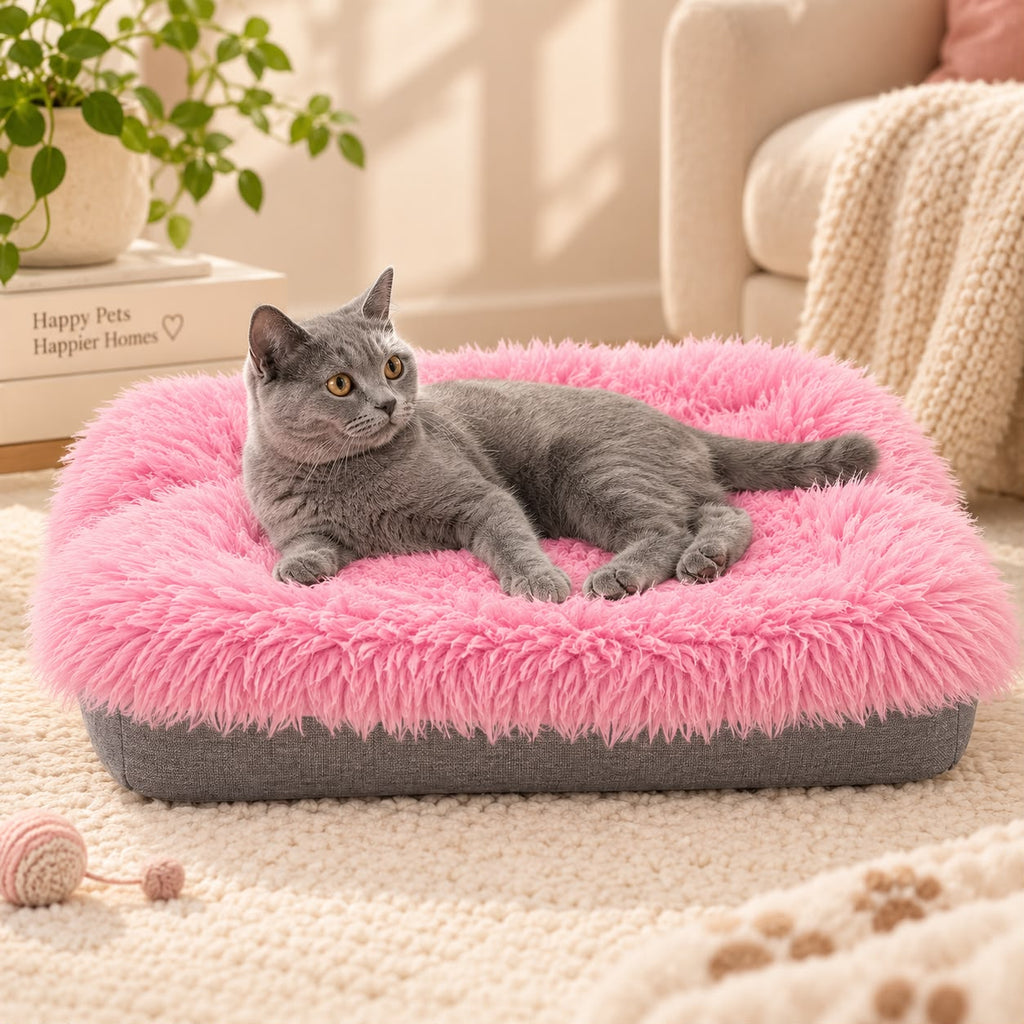 CozyPaws Self-Warming Pet Bed for Small Dogs & Cats